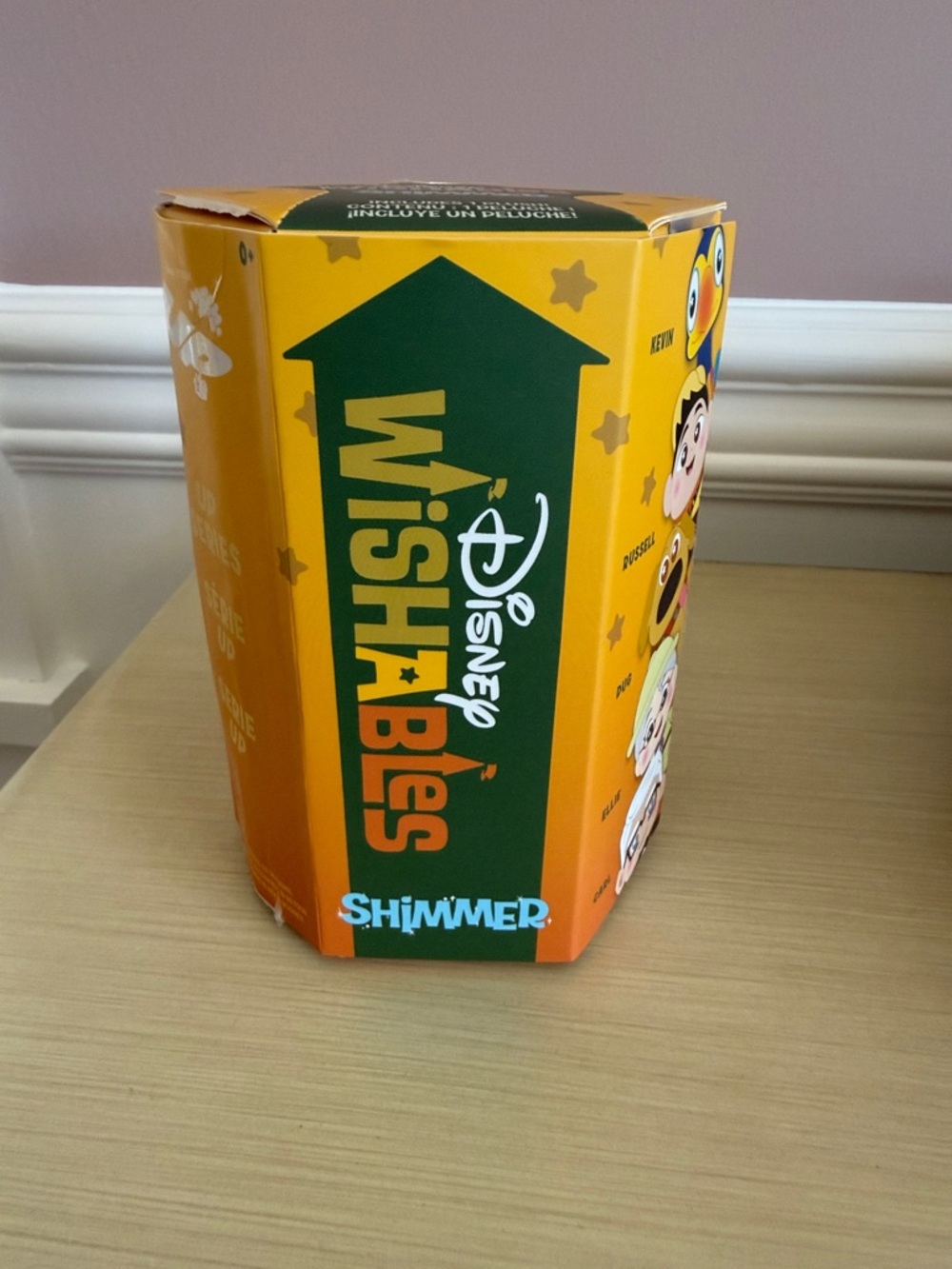 Disney Wishables Shimmer Mystery Up series Collectible Box - Opened Ellie